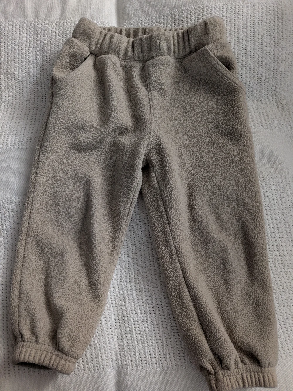 Old Navy Toddler Fleece Jogger Pants in Light Taupe